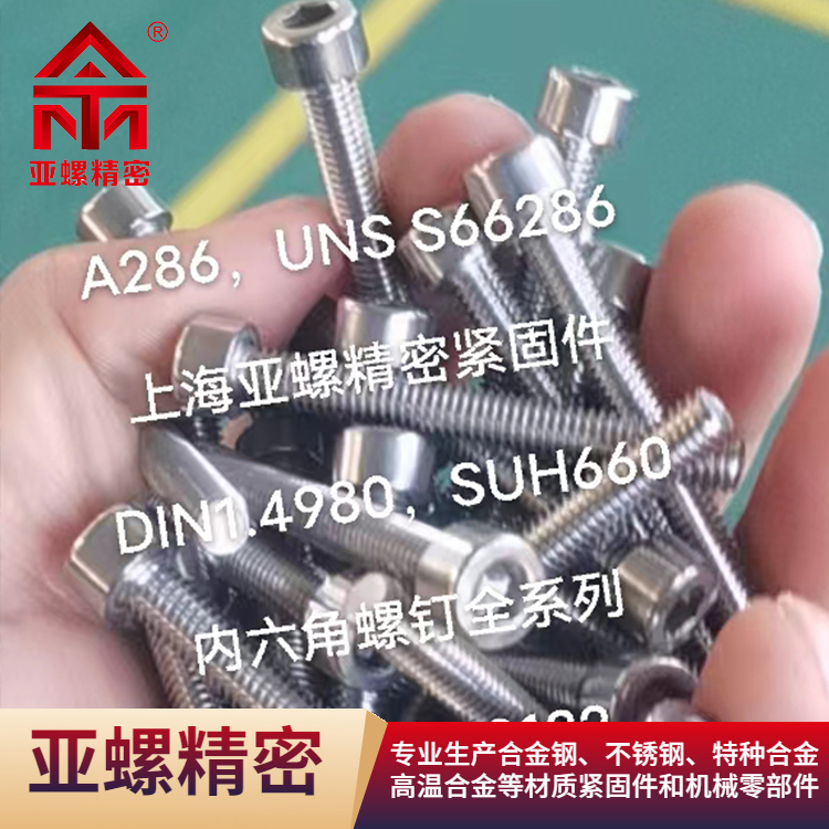 A286/DIN1.4980/SUH660內(nèi)六角螺釘全系列